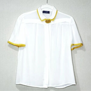 Vintage Button Down Shirt Haberdashery by Personal‎ Petites Size 12